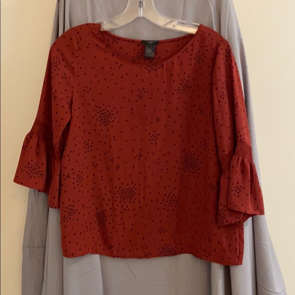 Ann Taylor Printed Blouse